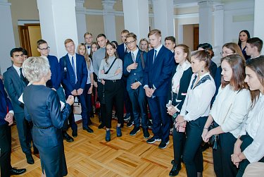 Открытый урок для будущих парламентариев